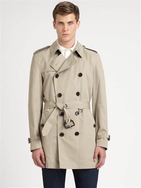 burberry brit uomo trench uomo usato|Trench Coats for Men .